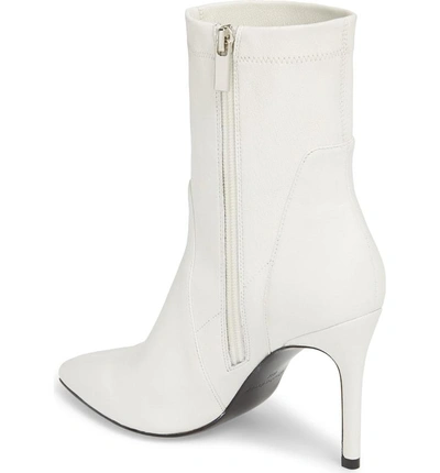 Shop Charles David Laurent Bootie In White Leather