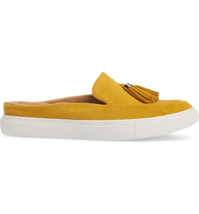 Shop Gentle Souls By Kenneth Cole Rory Loafer Mule Sneaker In Marigold Suede