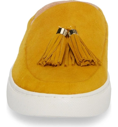 Shop Gentle Souls By Kenneth Cole Rory Loafer Mule Sneaker In Marigold Suede