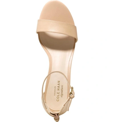 Shop Cole Haan Adderly Sandal In Nude Leather