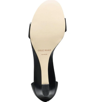 Shop Cole Haan Adderly Sandal In Black Leather