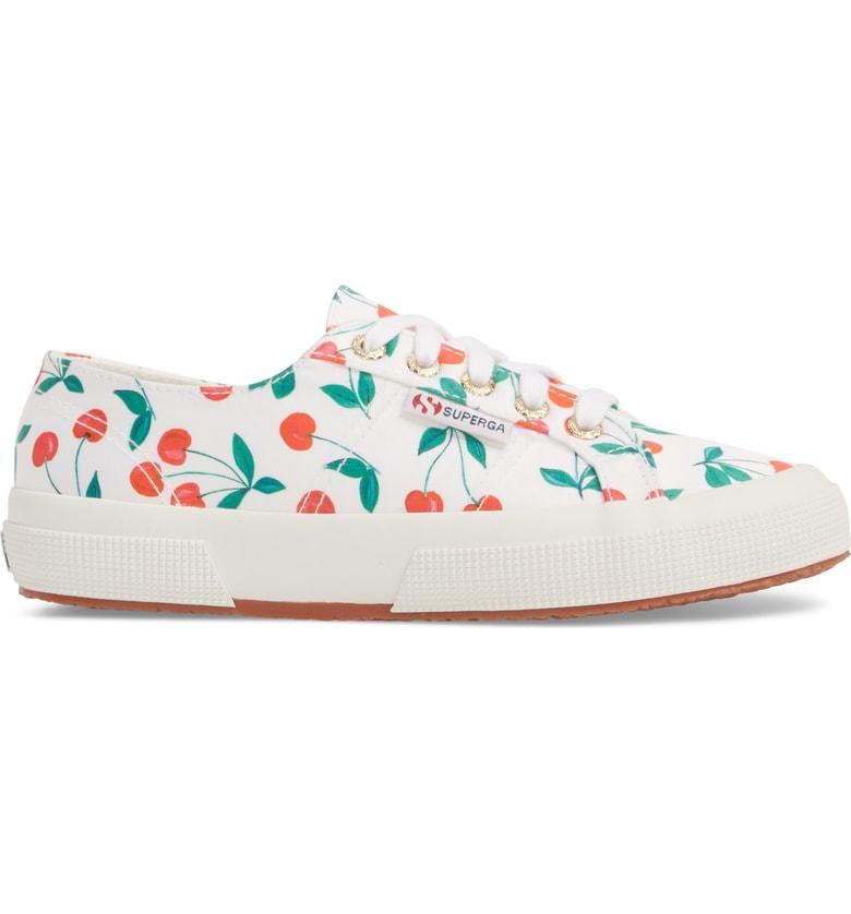 superga cherry sneakers