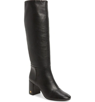 Shop Tory Burch Brooke Slouchy Boot In Perfect Black