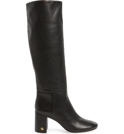 Shop Tory Burch Brooke Slouchy Boot In Perfect Black