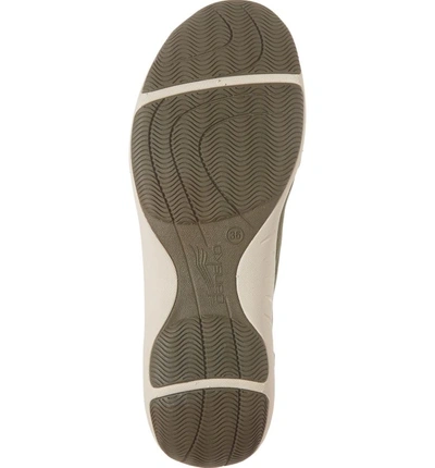 Shop Dansko Hayes Sneaker In Olive Suede