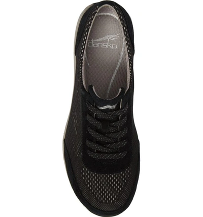 Shop Dansko Hayes Sneaker In Black Suede