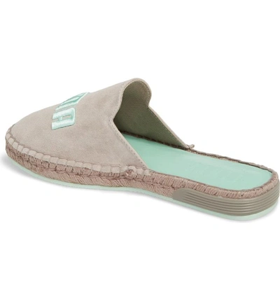 Shop Puma By Rihanna Espadrille Flat In Drizzle/ Bay/ Drizzle