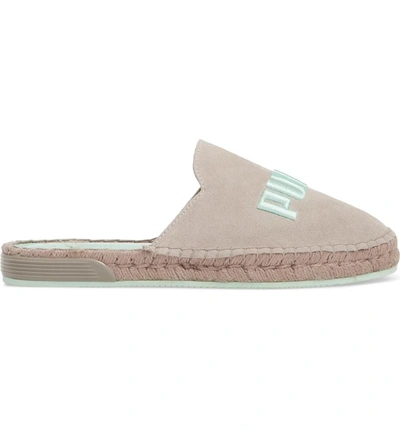 Shop Puma By Rihanna Espadrille Flat In Drizzle/ Bay/ Drizzle