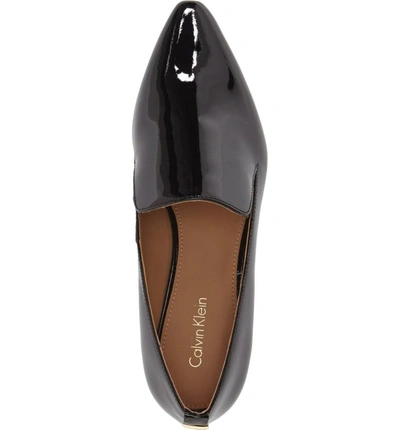 Calvin Klein Women's Elin Pointed-toe Flats Created For Macy's Women's  Shoes In Black | ModeSens