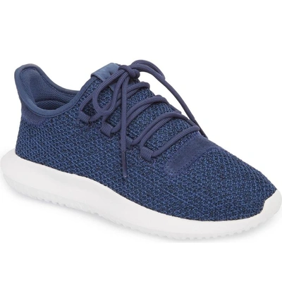 Shop Adidas Originals Tubular Shadow Sneaker In Noble Indigo/ Noble Indigo