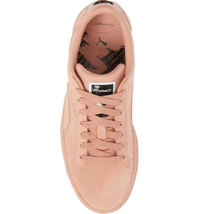 Shop Puma X Mac One Suede Classic Sneaker In Muted Clay/ Muted Clay