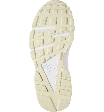 Shop Nike Air Huarache Run Sneaker In Sail/ Fossil-white