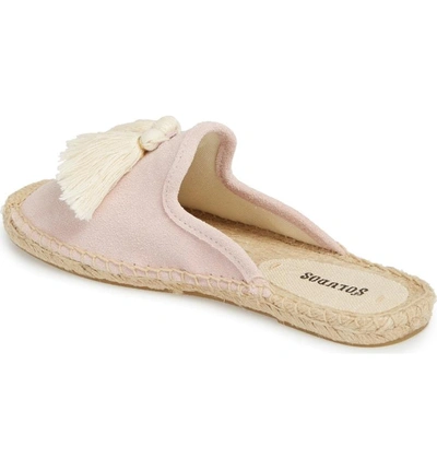 Shop Soludos Tasseled Loafer Mule In Peony