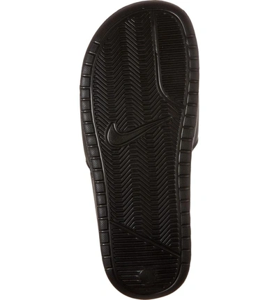 Nike Benassi Jdi Slide Sandal In Black/rose Gold/black | ModeSens