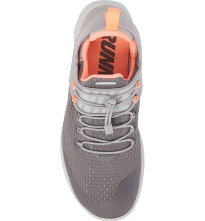 Shop Nike Free Rn Cmtr Running Shoe In Gunsmoke/ Crimson Pulse