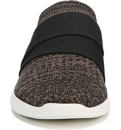 Shop Vince Aston Slip-on Sneaker In Taupe/ Black