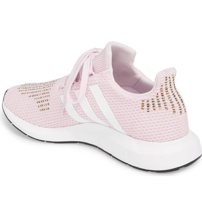 Adidas Originals Swift Primeknit Casual Shoes, Pink In Pink/ White/ Core Black ModeSens