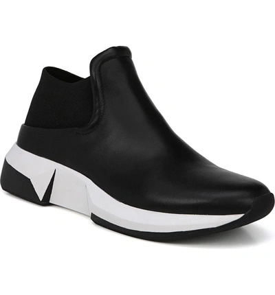 Shop Via Spiga Veila Slip-on Sneaker In Black Leather