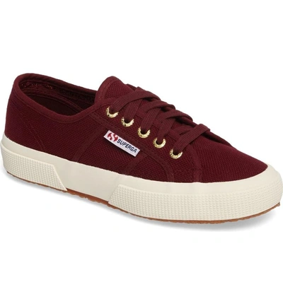 Shop Superga 'cotu' Sneaker In Bordeaux