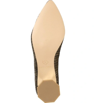 Shop Katy Perry The Lorenna Pump In Black/ Gold