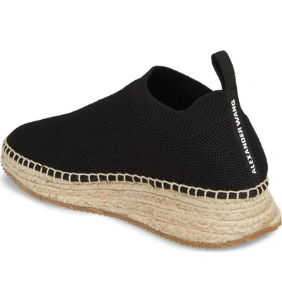 Shop Alexander Wang Dylan Wedge Slip-on In Black