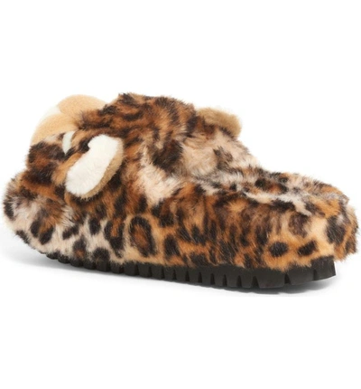Shop Dolce & Gabbana Leopard Slipper