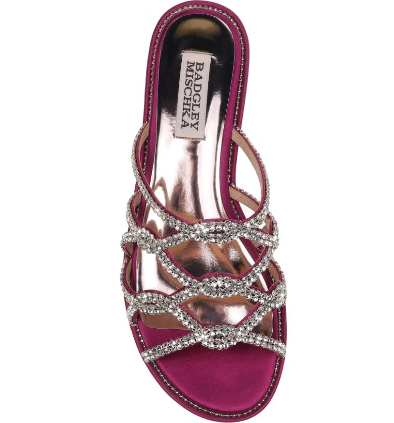 badgley mischka sofie strappy sandal
