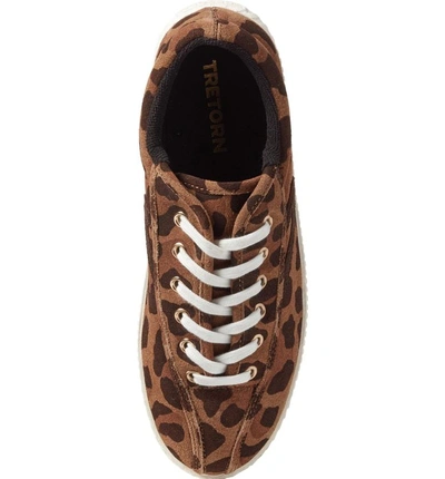 Shop Tretorn 'nylite2 Plus' Sneaker In Tan/ Black Multi / Black