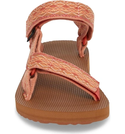 Shop Teva 'original Universal' Sandal In Mirimar Fade Coral Sand