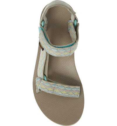 Shop Teva 'original Universal' Sandal In Mirimar Fade Sage Multi
