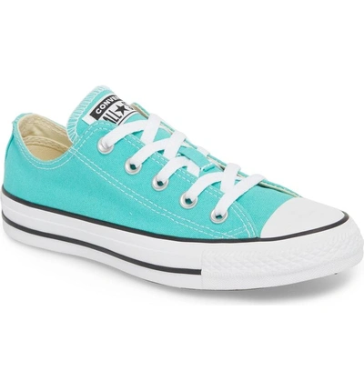 Shop Converse Chuck Taylor All Star Seasonal Ox Low Top Sneaker In Pure Teal