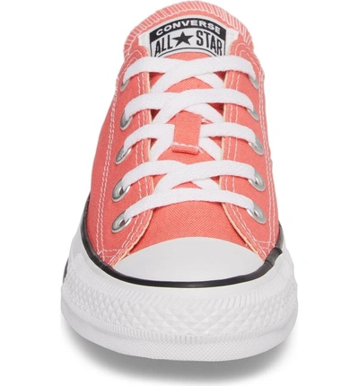 Shop Converse Chuck Taylor All Star Seasonal Ox Low Top Sneaker In Punch Coral