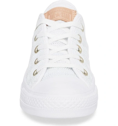 Shop Converse Chuck Taylor All Star Seasonal Ox Low Top Sneaker In White/ Tan