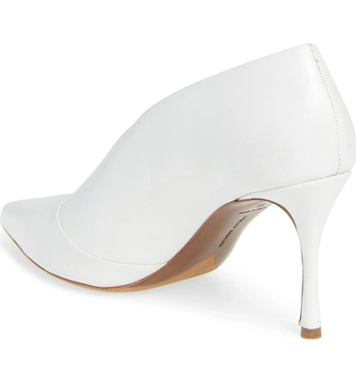 Shop Tabitha Simmons Strike Pointy Toe Pump In White