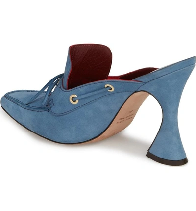 Shop Sies Marjan Remi Mule In Dusty Blue