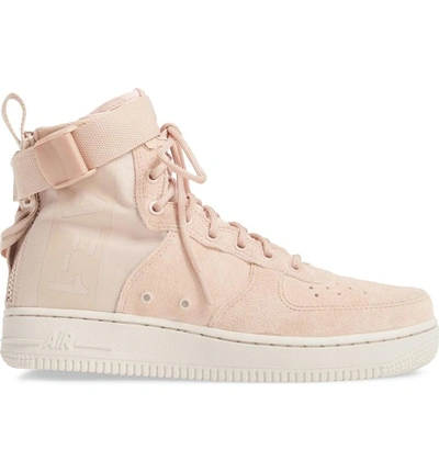 Shop Nike Sf Air Force 1 Mid Sneaker In Particle Beige