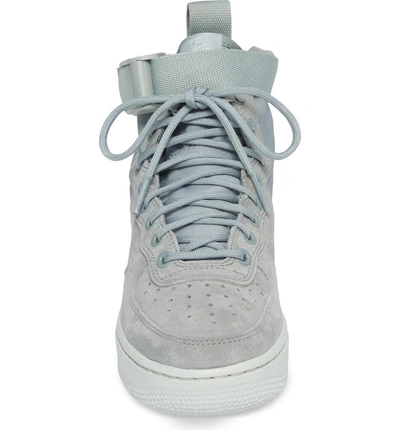 Shop Nike Sf Air Force 1 Mid Sneaker In Light Pumice/ Barely Grey