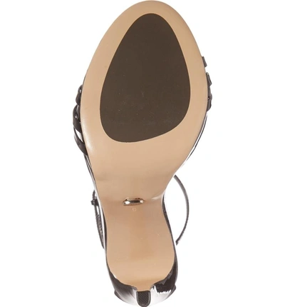 Shop Tony Bianco Aroma Strappy Sandal In Black Patent Leather