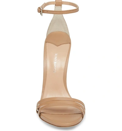 Shop Tony Bianco Aroma Strappy Sandal In Skin Capretto Leather