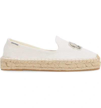 Shop Soludos Beaded Elephant Slip-on In White