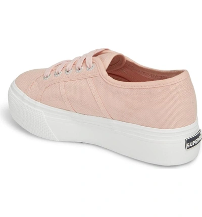 Shop Superga 'acot Linea' Sneaker In Light Pink/ Light Pink