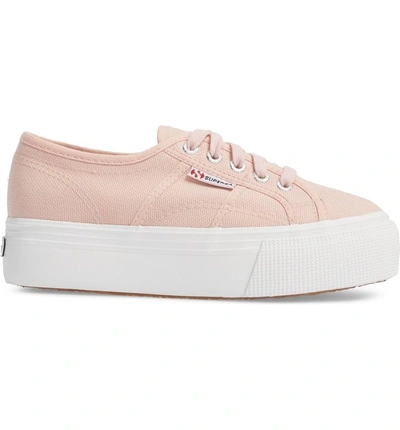 Shop Superga 'acot Linea' Sneaker In Light Pink/ Light Pink