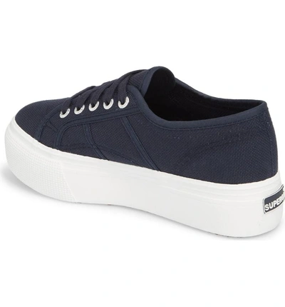 Shop Superga 'acot Linea' Sneaker In Navy