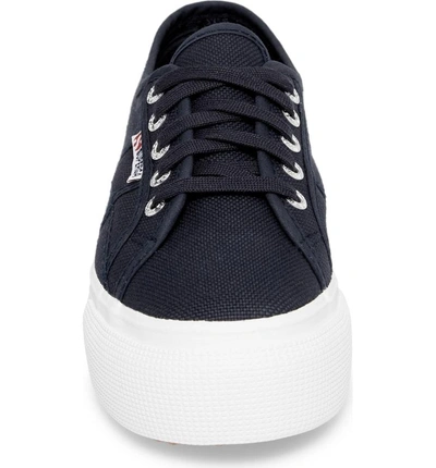 Shop Superga 'acot Linea' Sneaker In Navy