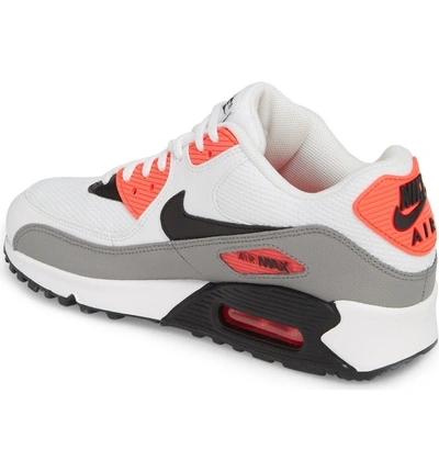 Shop Nike 'air Max 90' Sneaker In White/ Black/ Dust