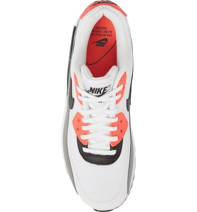 Shop Nike 'air Max 90' Sneaker In White/ Black/ Dust