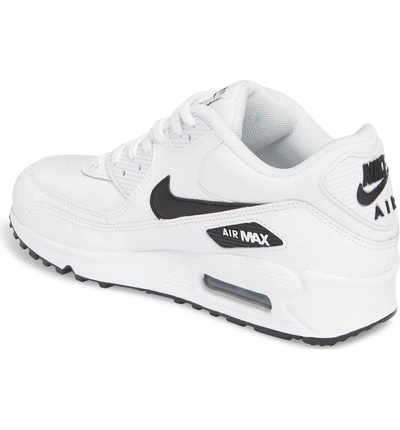 Shop Nike 'air Max 90' Sneaker In White/ Black