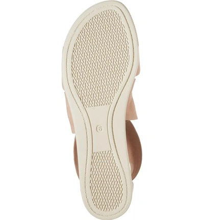 Shop Eileen Fisher Sport Platform Sandal In Toffee Cream