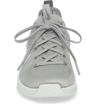 Shop Nike Metcon Dsx Flyknit 2 Training Shoe In Matte Silver/ Barely Grey