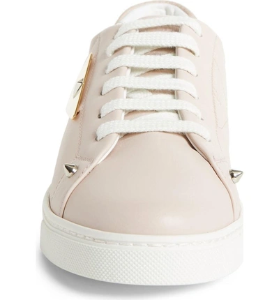 Shop Fendi Bugs Sneaker In Pink